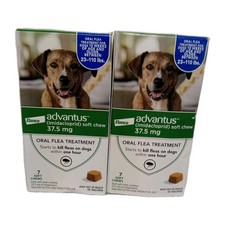 2 PK. Advantus Soft Chews for Dogs 23-110 lb 7 Count 37.5mg -