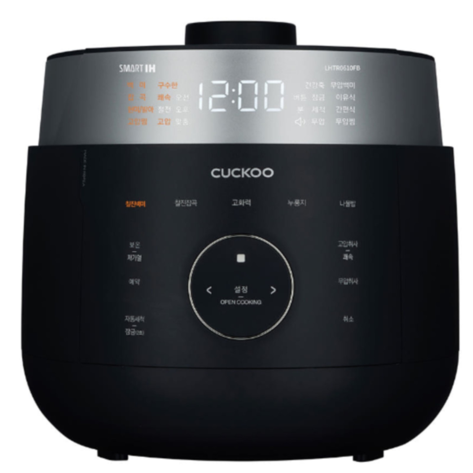 Cuckoo 6 Cup Compact Rice Cooker IH Twin Pressure CRP-LHTR0610FB