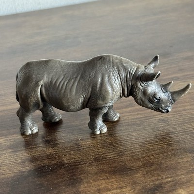 Schleich Nashorn D-73527 Figur 2001 13 cm lang Safari Tier Nashorn Figur