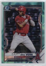2021 Bowman Draft Chrome Aqua Lava Refractor 198/199 Arol Vera #BDC-181 0zg6
