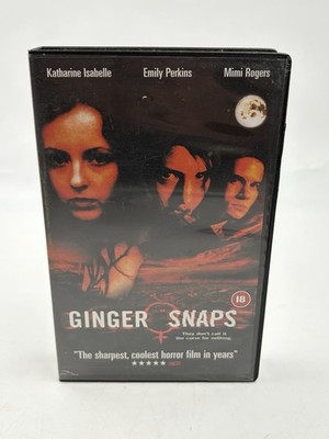 Ginger Snaps VHS Video Tape - Big Box Ex Rental PAL UK