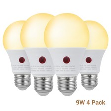 DEWENWILS Dusk to Dawn Light Bulb Led Outdoor Lighting Porch Light Bulb A19 E26