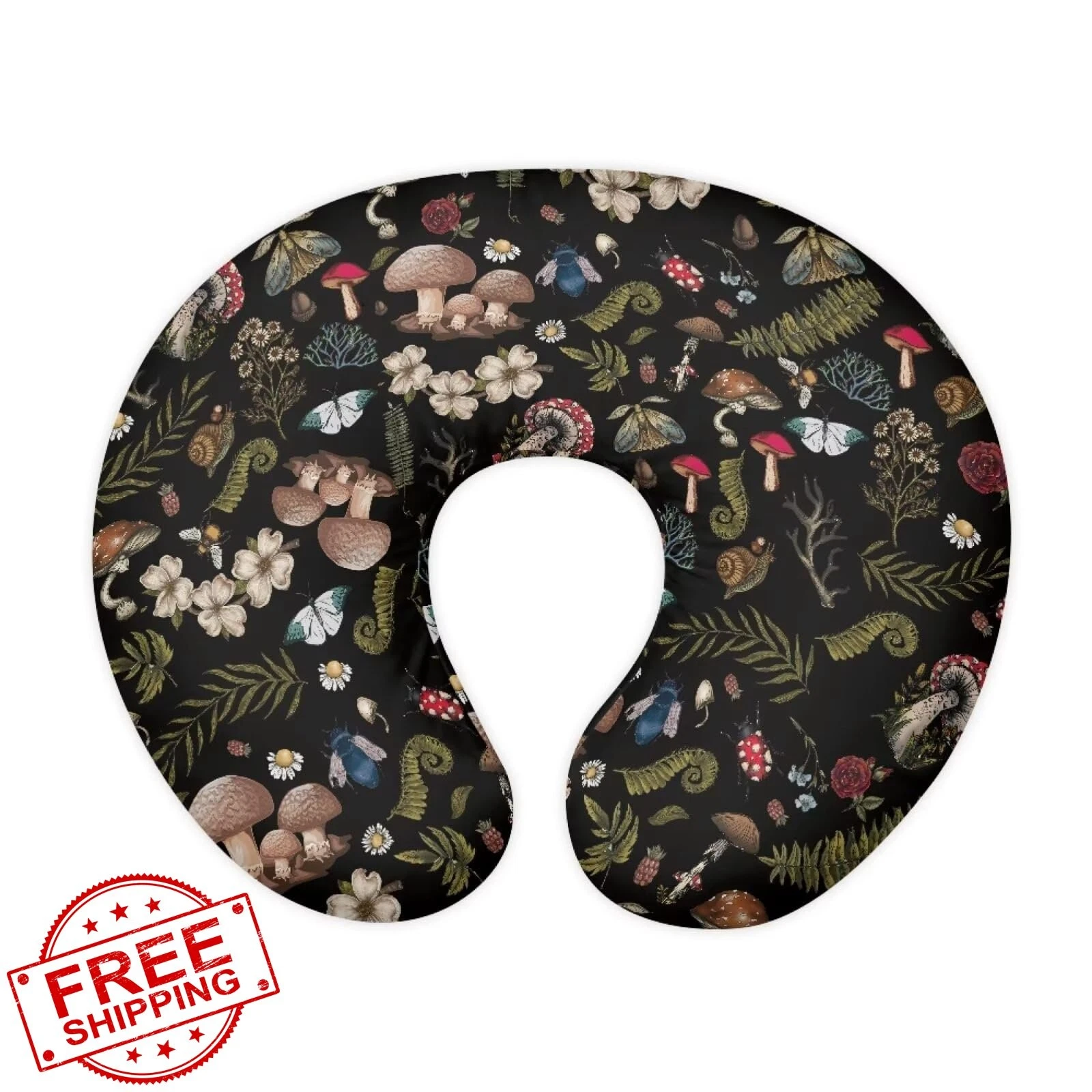 TSVAGA Mushroom Nursing Pillow Cover
Opens in a new window or tab
