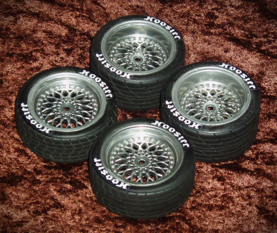 RC TOURING CAR WHEELS/TIRES *Traxxas 4Tec/Vaterra/Losi v100/Kyosho Fazer Mk2/hpi - Image 2 of 4