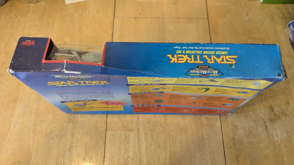 Micro Máquinas Star Trek Edición Limitada Coleccionista Set 16 Piezas Nunca Abierto Foto 4 de 4