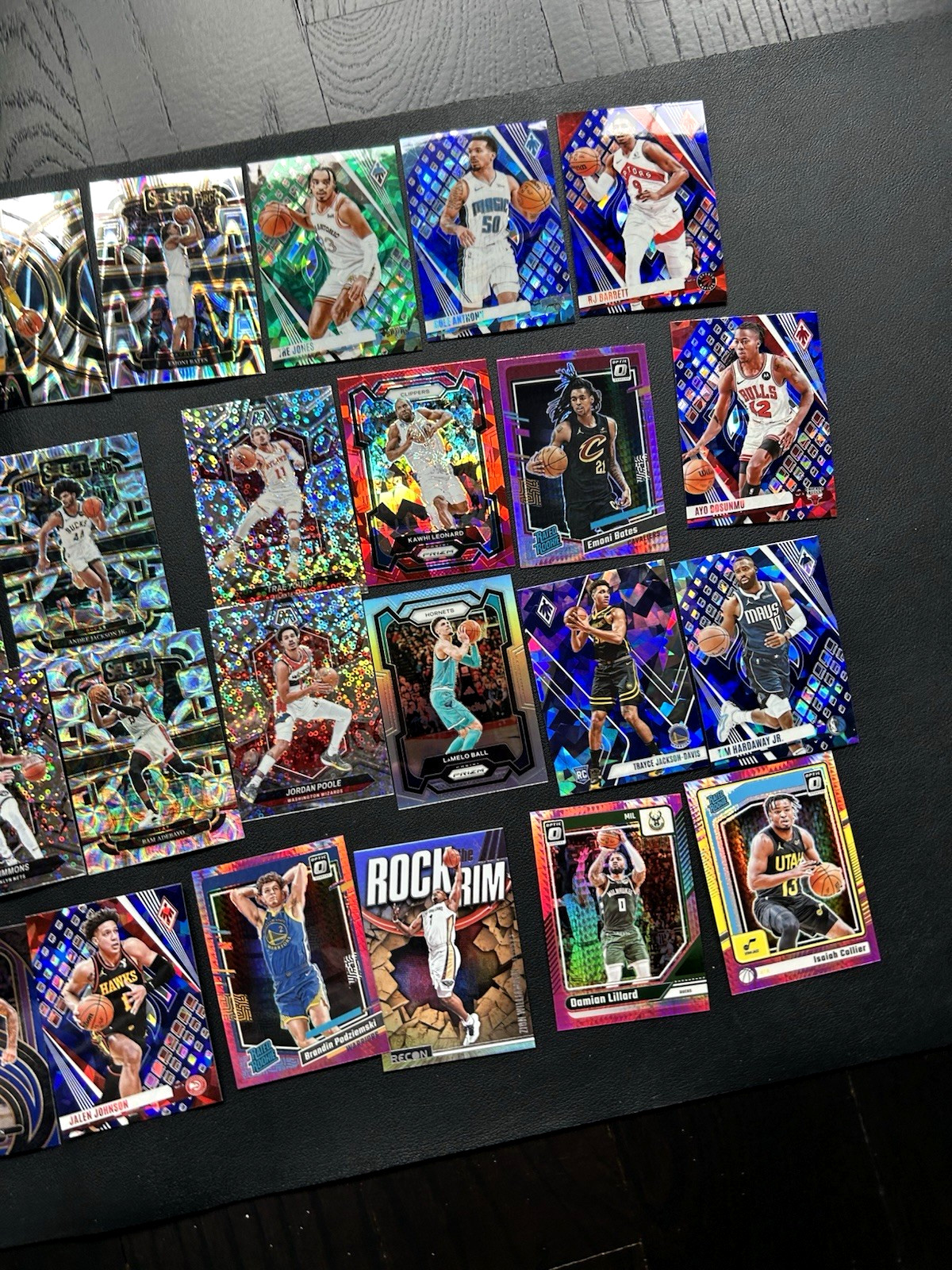 Insane (460+) Lot 5 AUTOS, Patches, #’d NBA Prizm, Select, Optic: Stars, RCs!!! view 11