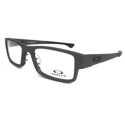 Oakley Eyeglasses Frame Airdrop OX8046-1353 Satin Light Steel Full Rim 53-18-143