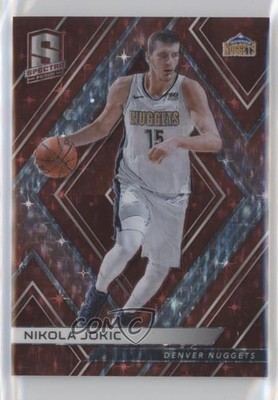2017-18 Panini Spectra Red Prizm 50/75 Nikola Jokic #41 1x9