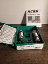 RCBS 22-250 Remington Rifle Reloading Dies Set  - 2 Piece