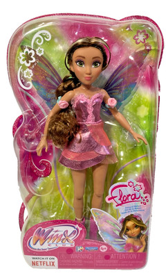 Winx Club Flora 10.5'' Fairy Doll - The Magic Is Back 2025 Playmates - NIB