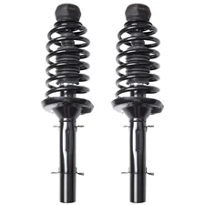 For 1998-2010 Volkswagen  Beetle Pair Front Shocks Strut & Coil Springs & Mounts