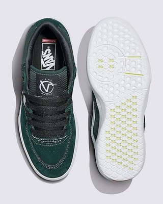 Vans Shoes Size 6 M/7.5 W Rowan 2.0 Dark Green Skate