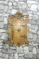 Mueble de pared antiguo de madera botiquín mueble de baño