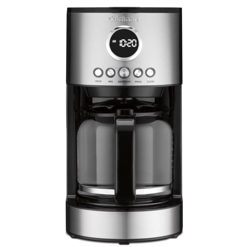 Cuisinart DCC-1220WMFR 12 Cup Coffee Maker, Steel - Certified Refurbished