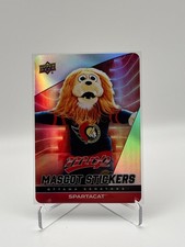2025-26 Upper Deck MVP Mascot Stickers Spartacat #MS-18