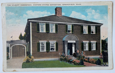 The Gilbert Homestead, Eastern States Exposition, Springfield, MA Postcard