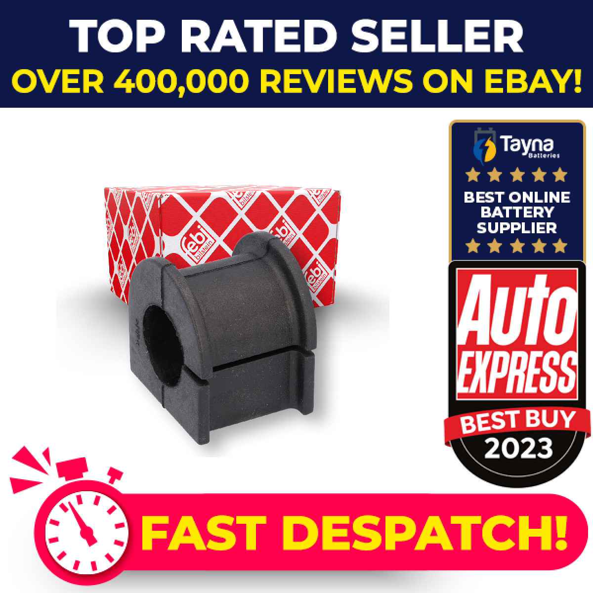 Anti Roll Bar Bush Front 183461 Febi Suspension 488150K090 Quality Guaranteed