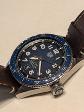 TAG Heuer Autavia Isograph Automatic Watch Blue Dial