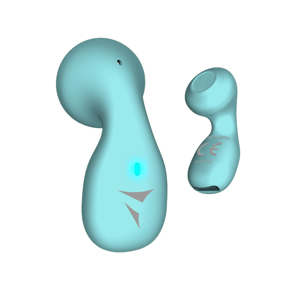 Auricolare Bluetooth Singolo Techmade TM-724 Light Blue per Android iOS