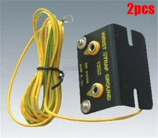 2Pcs For Anti Static Wrist Strap Armband Esd Dual Banana Plug Ground Socket N mk