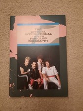 Queen Official International Fan Club Biography Great Condition