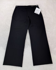 Neil Barrett Black Dress Pant Made in Italy Wool Trousers EU 50 Men's 32x29