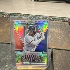2021 Panini Prizm Fearless Insert Josh Bell Washington Nationals #FR-19