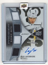 2023-24 Premier Hockey Alex Laferriere Rookie Jersey Auto /99