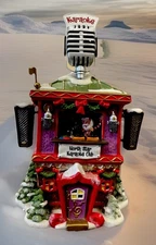 Dept 56 North Pole Series “North Star Karaoke Club” #799917 Box & Light READ