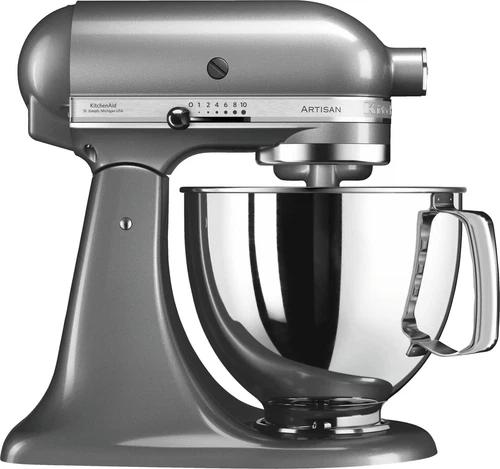 Kitchenaid 5KSM125ECU Silber Artisan Küchenmaschine 300W !! 5 Jahre Gar. B Ware