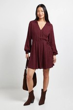 Dorothy Perkins Berry Mini Dress Womens Casual Dresses