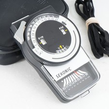 : EX   Sekonic Multi-Lumi L-248 Handheld Ambient Light Meter w/ Case