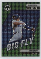 2022 Panini Mosaic Big Fly Green Mosaic Prizm Pete Alonso #BF-7 1pi0