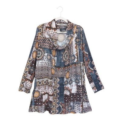 K T Creations Vintage Top 14 Womens Tunic Blouse Shirt Casual Party Travel