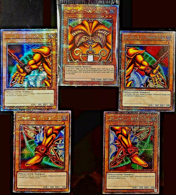 Exodia complete set QCR 25th Anniversary Collection | eBay