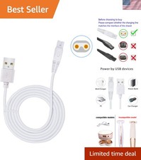 Women  s Flawless Legs Shaver Replacement Charger - Lightweight USB Type A Cable