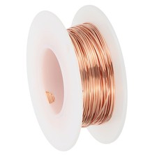 0.6mm Copper Wire, 20 Meters/65.6ft Pure Copper Flexible Wire Coil Craft Wire