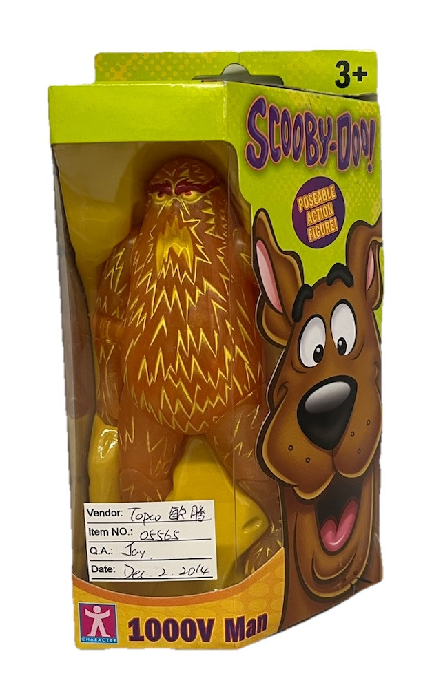 Scooby Doo 1000V Man  13cm 5.5"" Poseable Action Figure Rare - 2014