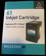 WEXFORD Inkjet Cartridge, Replaces HP 61, Black