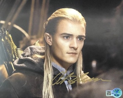 Orlando Bloom Signed Legolas Lord Of The Rings Photo - Authentic w/COA