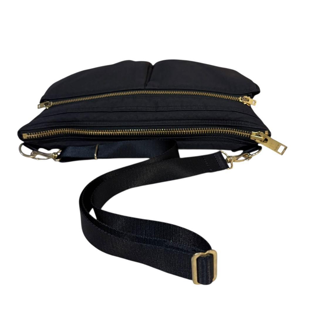 Excellent Condition PORTER DRAFT Shoulder Bag Bla… - image 8