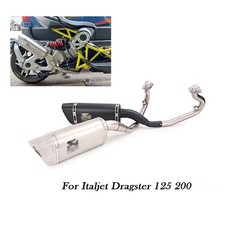 Tubo collegamento testata marmitta scarico ITALJET DRAGSTER 125 200 2022-2025