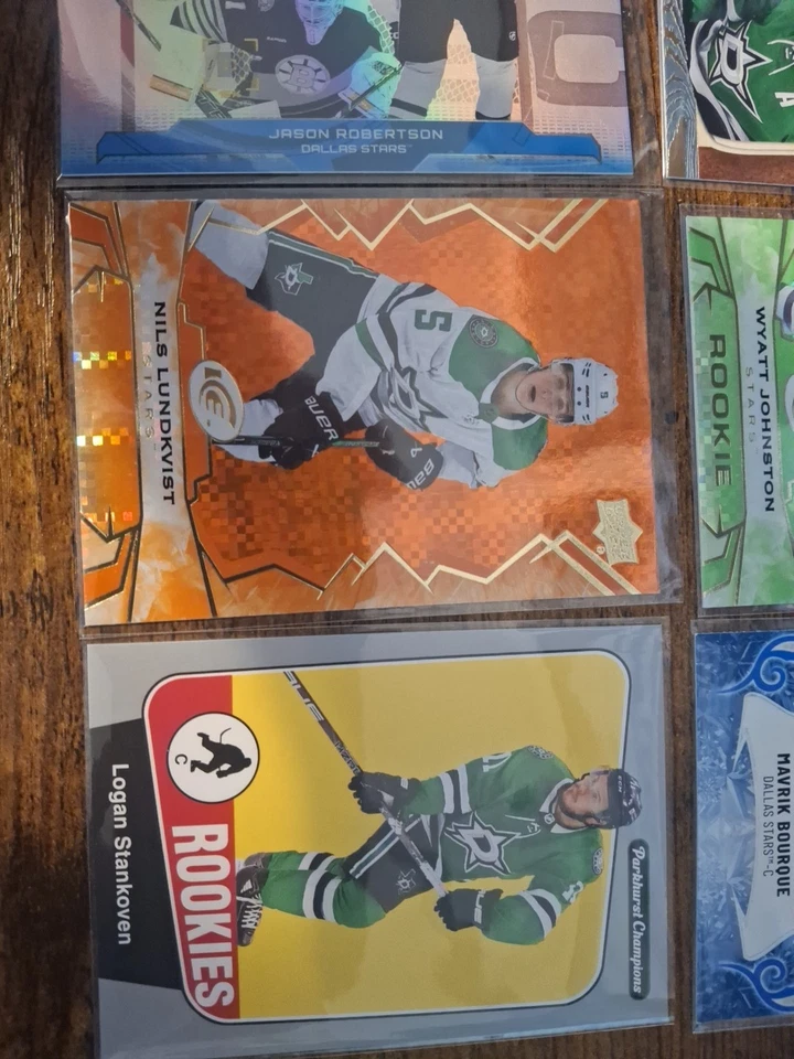 Dallas Stars Lot Of 8 Cards As Pictured **Combine Ship ** - Image 2 of 4