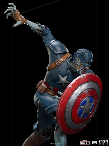 Captain America Zombie - What If...? - Art Scale 1/10 - Iron Studios - Bild 6 von 13