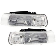 Headlight Set For Chevrolet Silverado 1500 1999-2002 Base Ls Lt Wt Halogen Headlight Set For Chevrolet Silverado 1500 1999-2002 Base Ls Lt Wt Halogen