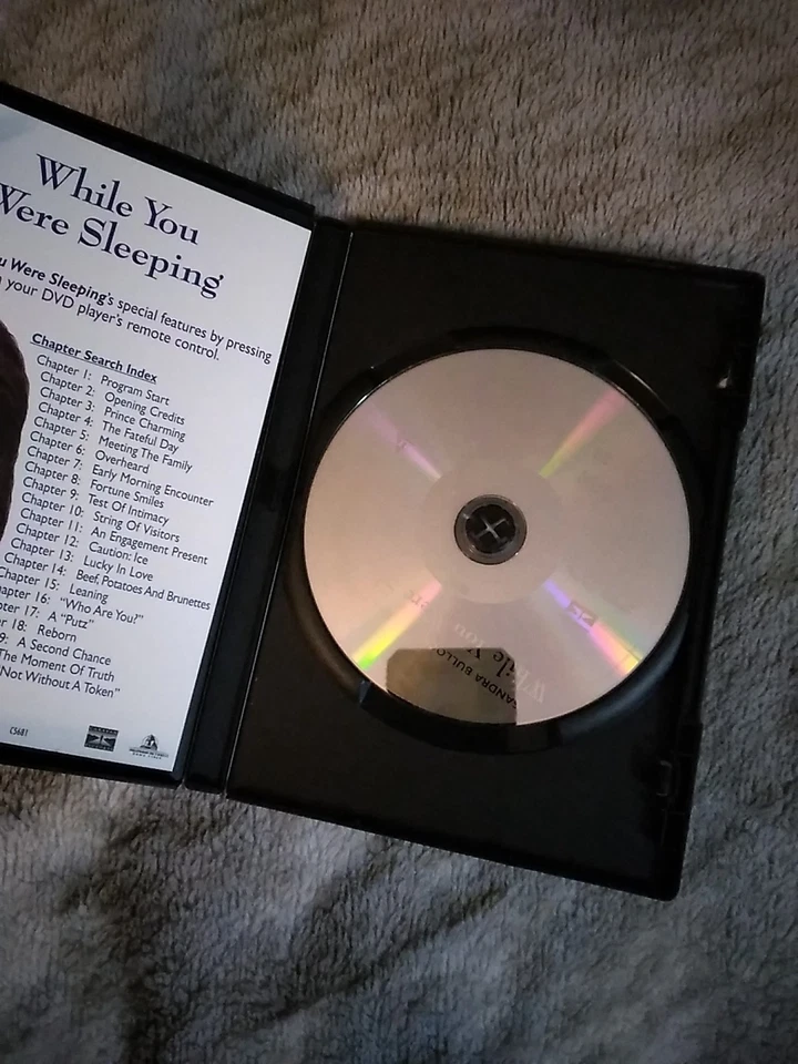 While You Were Sleeping (DVD, 1995) - Image 3 of 4