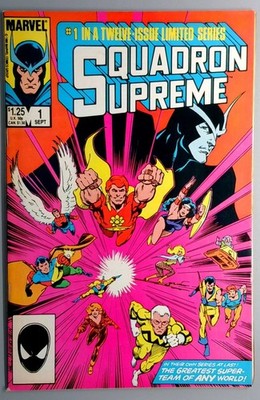 Squadron Supreme #1 Direct Edition Marvel 1985