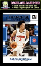 2022-23 Donruss Franchise Features #8 Cade Cunningham - Detroit Pistons