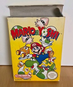 NINTENDO NES Mario & Yoshi OVP Europa Version