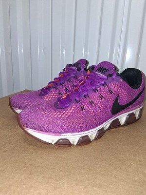 Nike Air Max Tailwind 8 Women s Running Shoes Purple Black Orange Size 9.5...